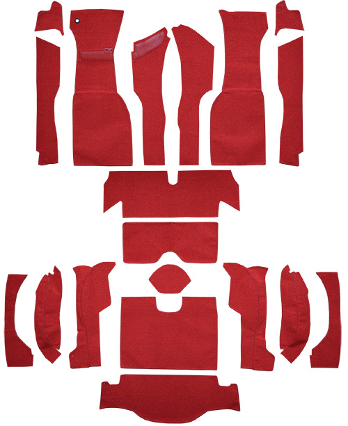 1963 Corvette C2 complete loop carpet kit