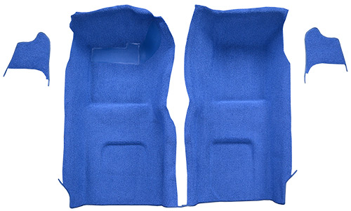 1965 Corvette C2 molded front carpet section